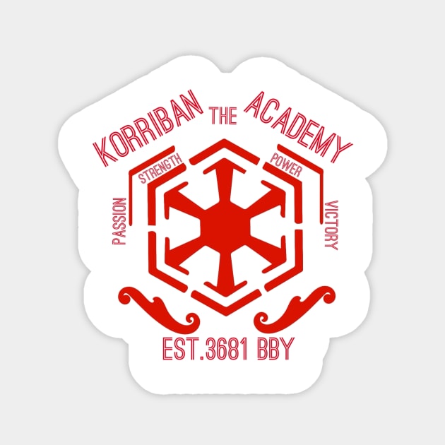 THE KORRIBAN ACADEMY Sticker by TheElderDragon